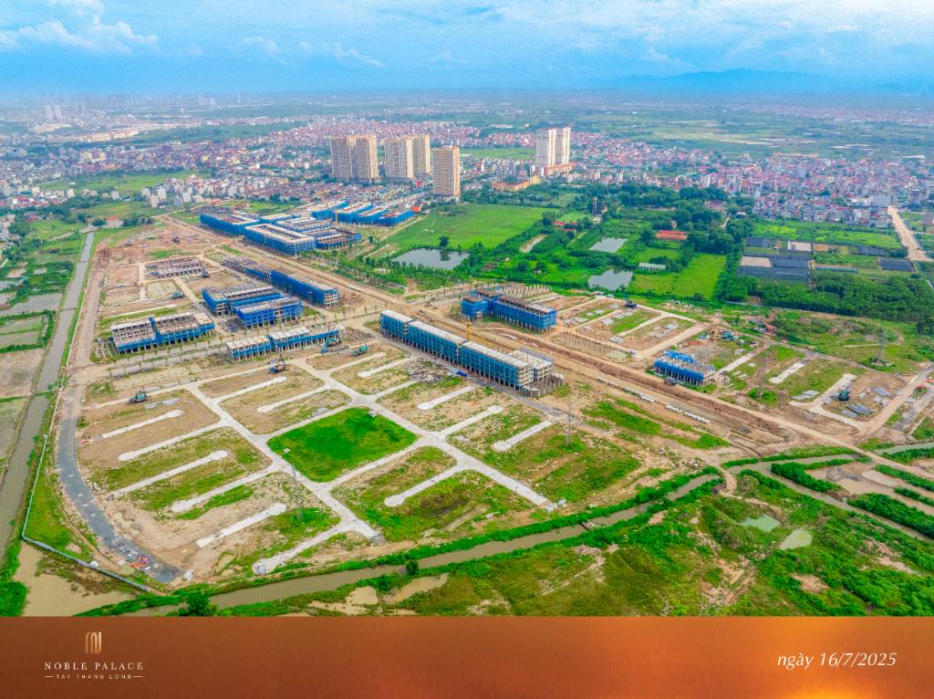 Tổng quan dự án Noble Palace Tây Thăng Long, giá từ 100tr/m², diện tích gần 42ha